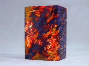 Stabilized Maple Burl Wood Mod Block